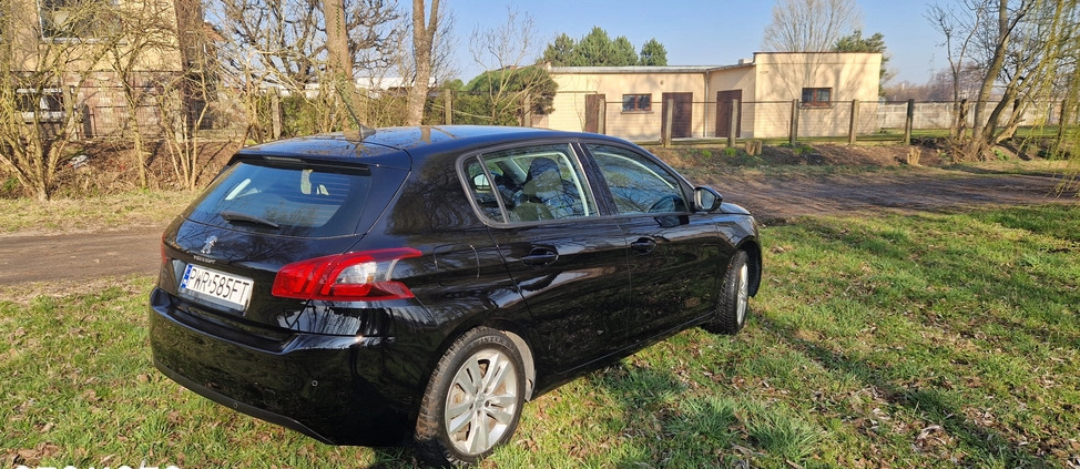 Peugeot 308 cena 42900 przebieg: 145800, rok produkcji 2018 z Lubsko małe 92